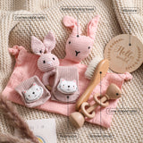 Coffret Naissance Premium Syleyna Baby™ – 7 Pièces en Coton & Bois