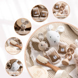 Coffret Naissance Premium Syleyna Baby™ – 7 Pièces en Coton & Bois