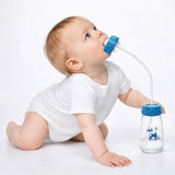Biberon mains libres bébé – Anti-fuite & anti-colique